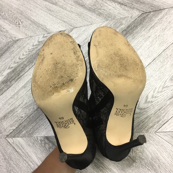Badgley Mischka | Belle Lace Bow Booties Size 6.5 - Picture 8 of 8